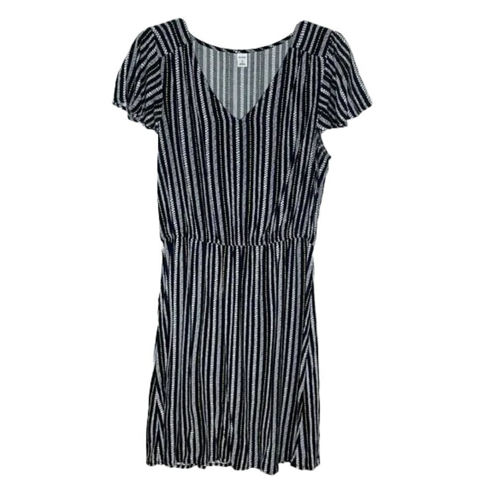 ❤️ OLD NAVY Striped Dress Size M
